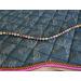 Buy Happiness Hucks Colorful Horses Forehead Straps 'Paradise' - Pink Green & Gold Curved Design Narrow Fit for Ponies - Dark Brown Leather - Buy Online on SooperMarket.com