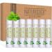 7-Pack Green Tea Lip Balm Gift Set by Naturistick. 100% Natural Ingredients. Best Beeswax Chapstick for Dry Chapped Lips. Made in USA
