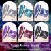 MEET ACROSS Reflective Glitter Cat Eye Gel Nail Polish Set - Magnetic UV Gel for Nail Art Salon & DIY - Buy Online on SooperMarket.com