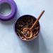 JusTea PURPLE RAIN | Loose Leaf Purple Tea | Tin with Hand Carved Tea Spoon | 40+ Cups (2.8oz) | Very Low Caffeine | Award-Winning | Fair Trade | Non-GMO Loose Leaf Tea Tin - Buy Online on SooperMarket.com