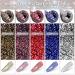 Allstarry Reflective Glitter Gel Nail Polish - 15ml Shimmer & Sparkle for Nail Art & Manicure - UV LED Soak Off - Silver for Parties & Weddings - Buy Online on SooperMarket.com