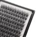 Bodermincer 120 Cluster Eyelash Extensions 12-14-16mm Mixed Length - Russian Volume Faux 3D Effect | Individual Lashes Makeup - Glue Bonded Cluster Eyelashes (16-18-20mm) - Buy Online on SooperMarket.com