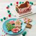 Christmas Sleigh Cookie Decorating Kit with Gingerbread Panels and Candies - Buy Online on SooperMarket.com
