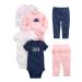 Simple Joys by Carter's Baby Girls' Pants Set 18 Months Multicolour/Dots/Floral/Hearts/Turtle