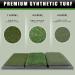 CHAMPKEY Professional Tri-Turf Golf Hitting Mat | Heavy Duty Rubber Backing | Indoor & Outdoor Practice Mat 16x24 PRO Version - Buy Online on SooperMarket.com