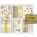 Gold Metallic Temporary Tattoos - 75+ Geometric Henna Designs Moon Stars Arrows Feathers - Waterproof, Non-toxic, Long Lasting - Ideal for Beach, Festivals & More! - Buy Online on SooperMarket.com