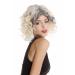 Wig Me Up GF-W2129-2T613+613 Platinum Blonde Women's Wig - Curly Shoulder Length with Dark Roots Growth Tips - Buy Online on SooperMarket.com