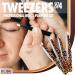 Professional Stainless Steel Eyebrow Tweezers Set - 4 Pieces with Travel Case | Leopard Style - Beauty and Personal Care Tool - Buy Online on SooperMarket.com