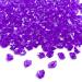 Super Z Outlet 120 Pack Acrylic Color Ice Rock Crystals Treasure Gems for Table Scatters, Home Vase Fillers, Event, Wedding, Arts & Crafts, Birthday Decoration Favor (1" Inch) (Purple)