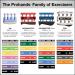 Prohands Gripmaster Hand Exerciser Finger Strengthener Set - 5 Resistance Levels (XX-Light to Heavy) - Green Yellow Blue Red Black - Buy Online on SooperMarket.com