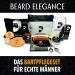 BEARGE Elegance Vegan Beard Oil 60ml | Premium Natural Beard Care with Pipette | 100% Natural | Perfect for Every Beard Bearer - Buy Online on SooperMarket.com