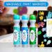 Washable Dot Markers 16 Pack with Activity Sheets - Kids Arts & Crafts Kit with Glitter - Toddler & Preschool Supplies - Buy Online on SooperMarket.com