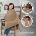 Comfy Cubs Cedar Muslin Nursing Cover - Soft & Breathable Cotton Breastfeeding Apron for Mom - Buy Online on SooperMarket.com