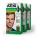 Just For Men Shampoo-In Color, Mens Hair Dye with Vitamin E for Stronger Hair - Medium Brown, H-35, 3 Pack (Formerly Original Formula)
