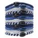L. Erickson Grab & Go Ponytail Holder  Denim  Set of Twelve - Exceptionally Secure with Gentle Hold