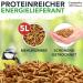 Gardemics Dried Mealworms 5L - Premium Insect Feed for Birds Fish Reptiles & More | 800g - Buy Online on SooperMarket.com