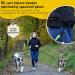 Buy Bungee Leash for Small Dogs (up to 15kg) - Adjustable 110-160cm Jogging Line Extension with 2 Loops - Buy Online on SooperMarket.com