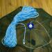 Goture Portable Folded Fishing Net with 12 Holes and 100 Feet Rope - Ideal for Catching Fish, Shrimp, Minnows, Crayfish, and Crabs - Buy Online on SooperMarket.com