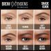 Maybelline New York Brow Extensions Fiber Pomade Crayon Eyebrow Makeup  Soft Brown  1 Count 255 SOFT BROWN - Buy Online on SooperMarket.com