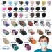 WeCare Disposable Face Mask - 50 Pack, Assorted Ocean Tone Solid Color Print Masks - 3 Ply Ocean Tones - Buy Online on SooperMarket.com