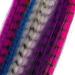 Iriisy Feather Hair Extensions & Tinsel Kit - 51 Pieces, 25 Colors - Sparkling Synthetic Hair Accesories for Christmas, Women, Cosplay - Buy Online on SooperMarket.com