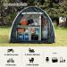Outdoor Portable Bike Cover Tent for 4 Bikes | Waterproof PU4000 Cloth | Durable 210D Oxford Fabric | Large Dark Grey | Includes Travel Bag - Buy Online on SooperMarket.com