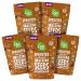 Go Raw Pumpkin & Sunflower Seed Snack Mix, Sweet Cinnamon, Keto | Vegan | Gluten Free| Organic | Superfood, 4 oz Bags, Pack of 5