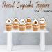 PRECUT Thanksgiving Cupcake Toppers Edible Thanksgiving Mini Cake Decorations - Edible Fall Party Decorations Thanksgiving Cake Topper Edible Pumpkin Cake Decorations (24) - Buy Online on SooperMarket.com