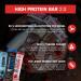 Buy XXL Nutrition High Protein Bar 2.0 - Cookies & Cream Flavor - 20 Pack | Protein Snack for Health & Fitness - Buy Online on SooperMarket.com