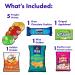 45 Count Snack Box Care Package - Ultimate Variety Pack for Office, Schools & Family - Bulk Bars, Cookies, Chips, Candy & Treats - Perfect Gift Basket for College Students and Military Personnel - Buy Online on SooperMarket.com