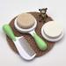 Baby Hair-Brush and Comb Set with Soft Brush, Bath Sponge, and Comb | Ideal for Newborns and Toddlers by BRADYS HOUSE - Buy Online on SooperMarket.com