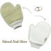 Bath Exfoliating Shower Gloves Set - 3 Scrubber Mitts for Dead Skin Removal & Soft Body, Bamboo Loofah, Sisal & Jute - Back, Neck, Face Use - Buy Online on SooperMarket.com