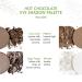 Honeybee Gardens Hot Chocolate Eye Shadow Palette - Vegan, Gluten-Free, Paraben-Free | Natural Ingredients - Net Wt 1.3g - Buy Online on SooperMarket.com