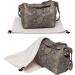 Dust Bags for Handbags - 3 Pack Flannel Duster Bags | Large Cotton Fabric Storage Pouches with Drawstring Closure | Ideal for Shoes, Purses, Travel | 19.8x15 Inches - Buy Online on SooperMarket.com