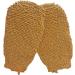 2 Pieces(5.1 9.0 inches) Natural Vegetable Fiber Exfoliating Sisal Bath Spa Shower Scrubber Loofah Rub Glove Mitt Mitten - Great for Your Skin Care in The Bath - Anti