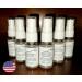 KeriCure Travel Size Super Moisturizing Hand Sanitizer Sprays PACK of 6 Travel 1oz Bottles Fresh Peppermint Essential Oil Aloe Vitamin E Natural Cellulose Woman Owned Small Biz Made in the USA