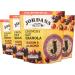 Jordans Natural Muesli | Breakfast Cereal | Vegetarian | High Fibre | 4 PACKS of 1 kg & Granola Raisin and Almond | Breakfast Cereal | High Fibre | 4 PACKS of 750 g Natural Muesli + Granola Raisin and Almond - Buy Online on SooperMarket.com