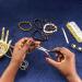 Anzlah 1200 pcs Gold & Silver Jump Rings & Lobster Clasps Fixing Kit with Pliers & Tweezers - O Rings for Jewelry Making - Buy Online on SooperMarket.com