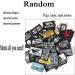 AXEN 20-Piece Random Style Tactical Morale Embroidery Patch Set for Military Gear - Full Embroidered Appliques - Funny Designs - 20PCS Random Pack - Buy Online on SooperMarket.com