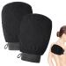 2PCS Exfoliating Gloves Deep Exfoliating Body Scrubber for Shower Exfoliating Mitt for Body Scrub Dead Skin Remover and Exfoliator Glove for Women and Men