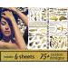 Terra Tattoos Metallic Temporary Tats - 75+ Egyptian Designs, Waterproof & Long Lasting - Ideal for Beach, Festivals & More! - Buy Online on SooperMarket.com