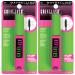 Maybelline New York Great Lash Washable Mascara, Very Black (Pack of 2) 2 COUNT WASHABLE VERY BLACK