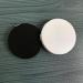 Zcooooool Round Folding Makeup Mirror 8CM - Professional Double-Sided Compact Mirror, PU Surface, Handbag Mirror, White - Buy Online on SooperMarket.com