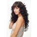 WIG ME UP Women's Long Voluminous Curls Wig with Black Reddish Brown Highlights | FS1010-C-1BH30 - International Shipping Available - Buy Online on SooperMarket.com