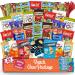 Snack box Care Package (40 Count) Snacks veriety pack Food Cookies Bars Chips Candy Back to School Prime Holiday Gift Baskets Pack Assortment Bundle Mix Bulk Sampler Treat College Students for Teenage girls Office