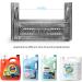 Rustic Grey Wooden Laundry Detergent Holder | Space-Saving Farmhouse Organizer with Easy-Clean Drip Tray for Modern Home Decor - Buy Online on SooperMarket.com