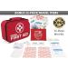 Swiss Safe 2-in-1 First Aid Kit (120 Piece) + Bonus 32-Piece Mini Kit - Compact & Lightweight for Emergencies at Home, Outdoors, Car, Camping, Workplace, Hiking & Survival - Buy Online on SooperMarket.com