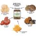 Antler Farms 100% Pure 8X Mushroom Complex - Organic Five Mushroom Blend - Lion's Mane, Reishi, Cordyceps, Chaga, Turkey Tail - Fruiting Bodies Only - Buy Online on SooperMarket.com