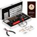 Premium Wood Burning Kit 43PCS, Adjustable Temperature Pen with 36 Tips & Accesories, All in A Deluxe Storage Case - Complete Gift for an Effortlessly Mastering The Art of Pyrography Aluminium Case & Adjustable Temperature Pen