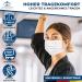 Charlemain 150x Surgical Masks - German Made EN 14683 Type IIR CE Certified BFE 99.9% Disposable 3-Layer Latex-Free Mouth and Nose Protection - 150 Pack White - Buy Online on SooperMarket.com